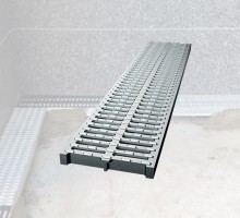 &nbsp;-중하중용 주철그레이팅-지하 동출입구 (택배 카트) 최적화-미끄럼방지로 보행안전 확보-내하중 그레이팅